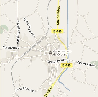 Localización de Albinarrate Basetxea